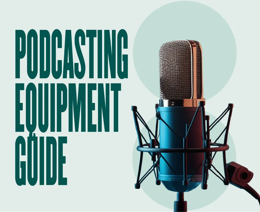 Three Person Podcast Studio Equipment Package with 3 Audio