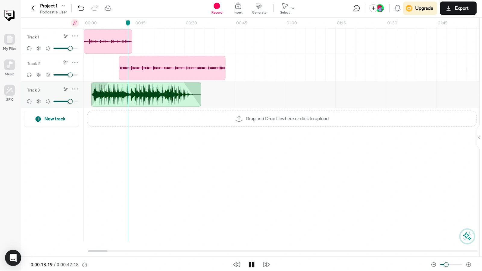 MP3 Editor for Free – Create, edit & manage your audio work in any