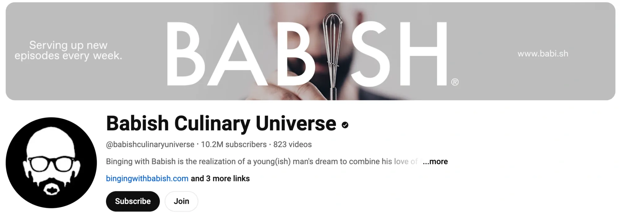 binging with babish