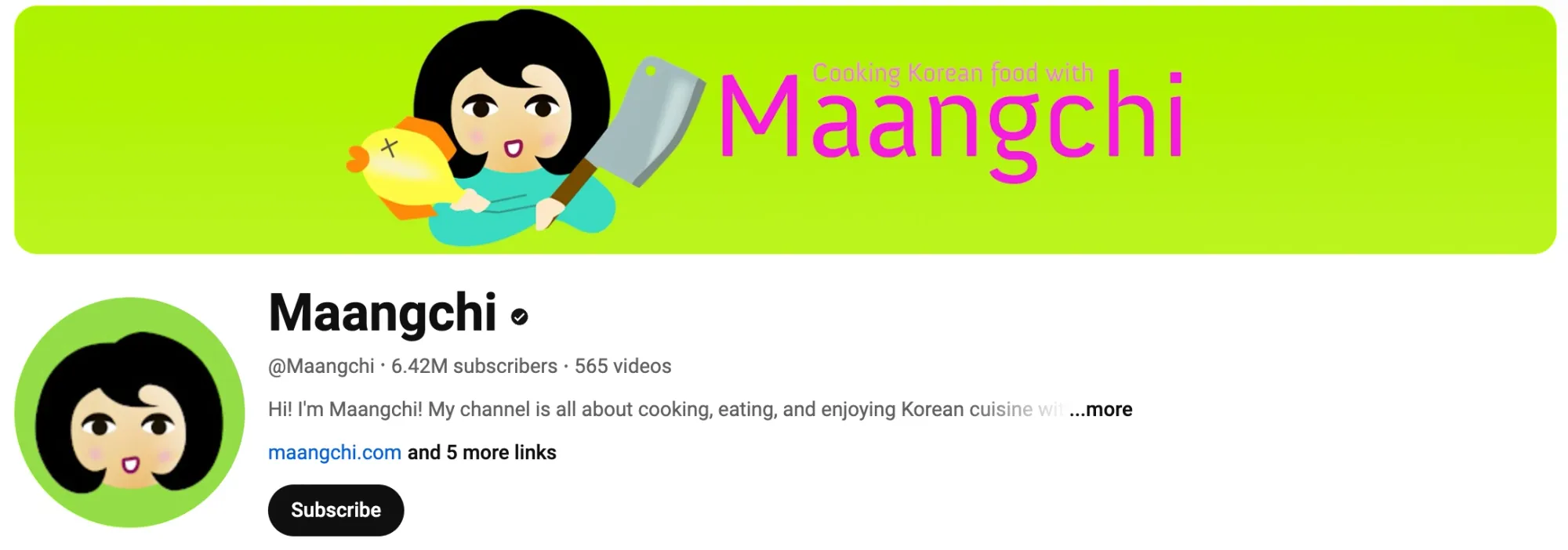 korean food youtube channel