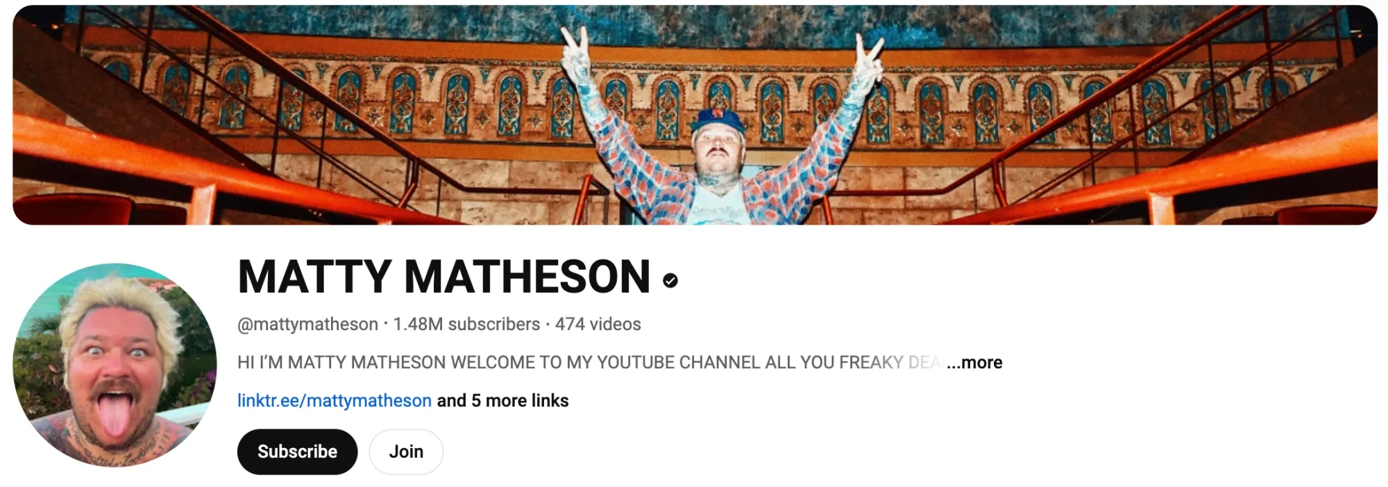 matty matheson youtube