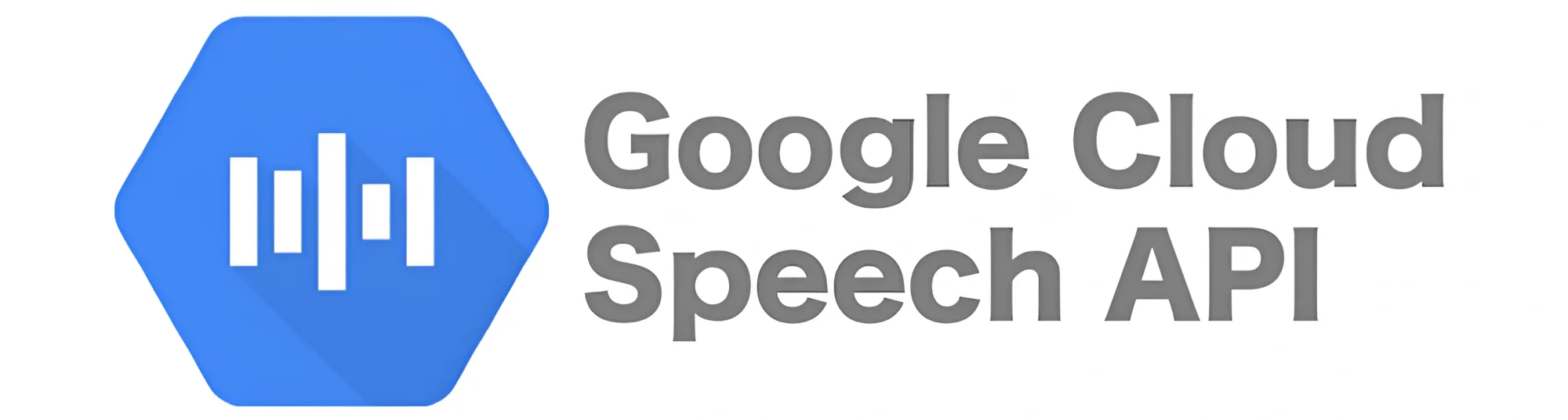 Google Cloud Speech API logo for developers seeking high-quality, scalable text-to-speech solutions.