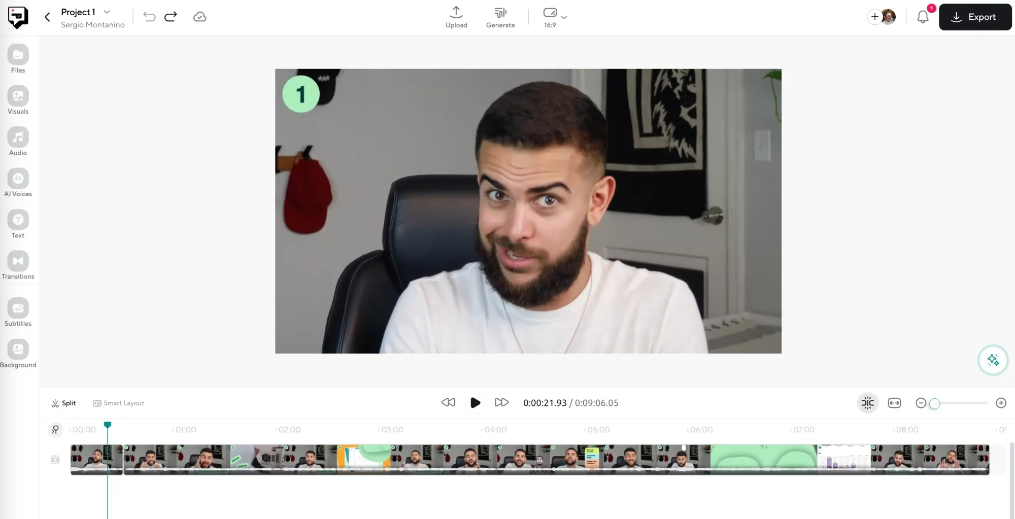 add green screen to a video