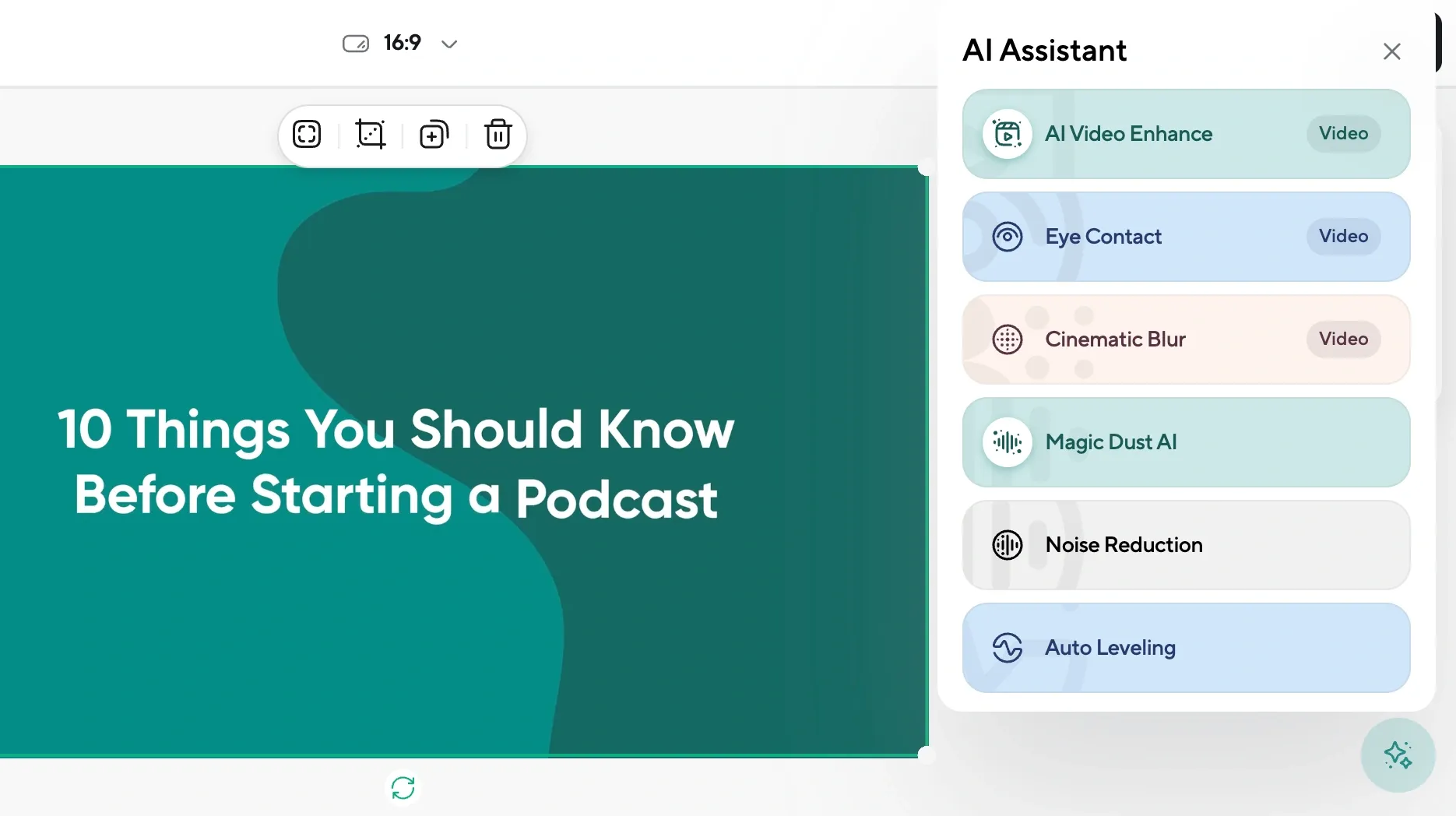 ai video audio enhancer