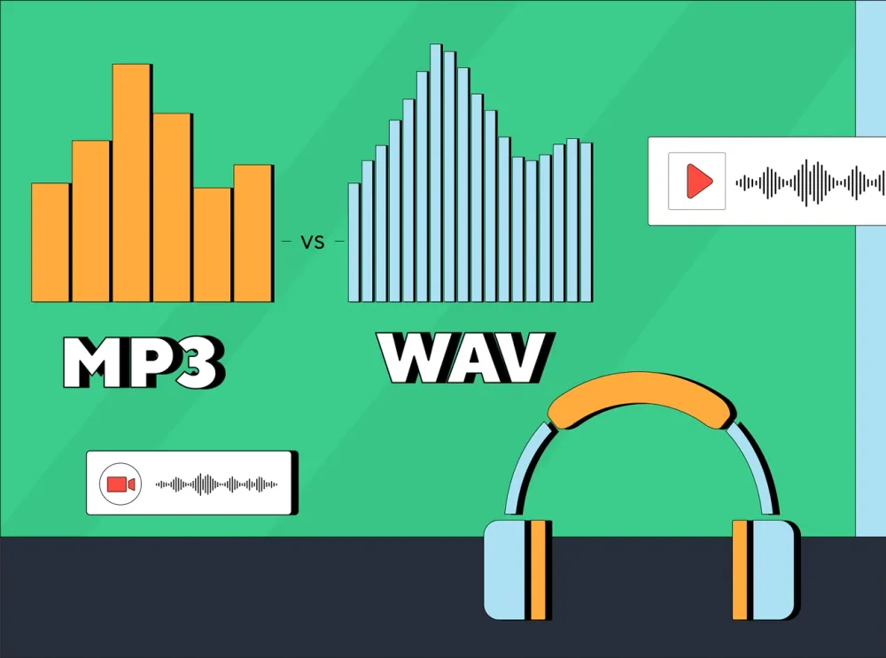 WAV vs MP3: Choosing the right audio formats for podcasts