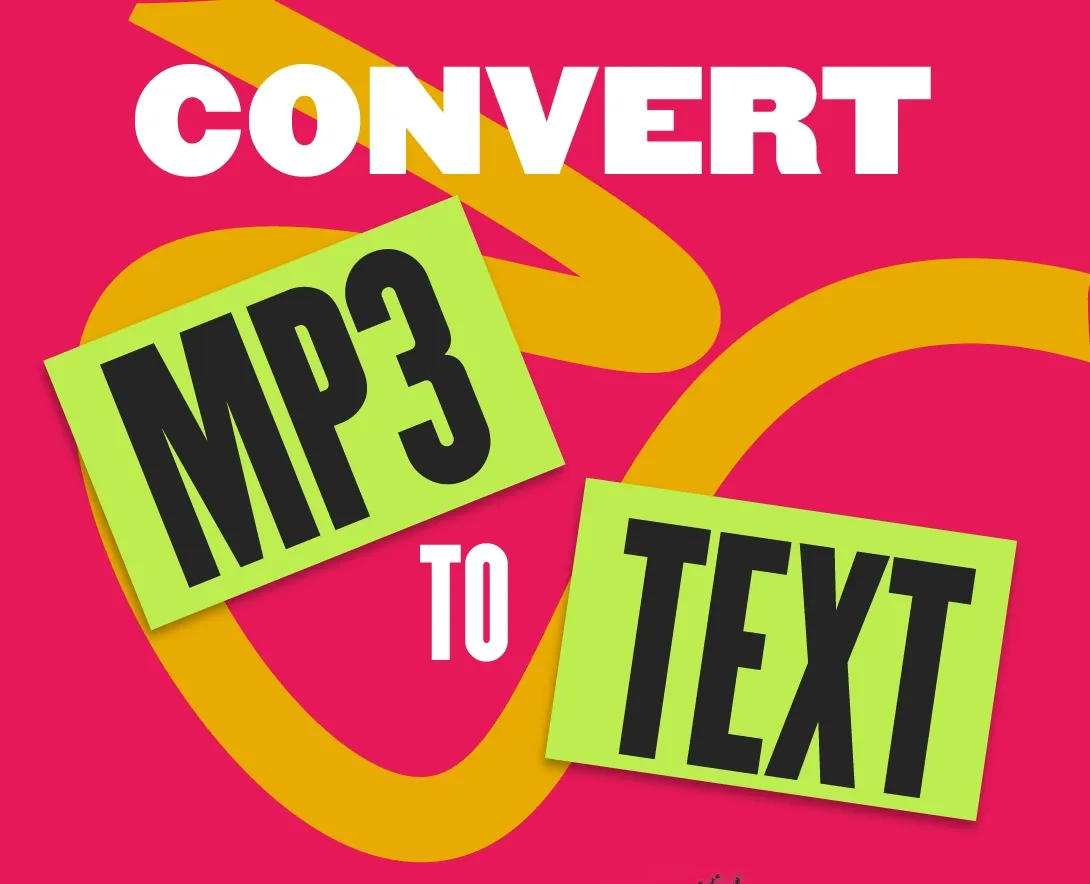 How to convert MP3 to text in 2022