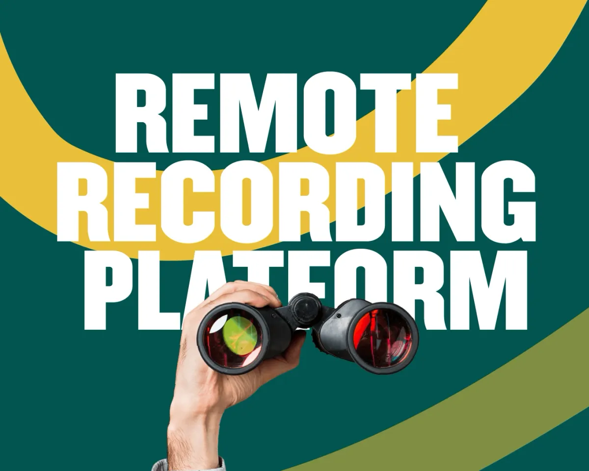 Remote Recording Platform for Online Podcasting