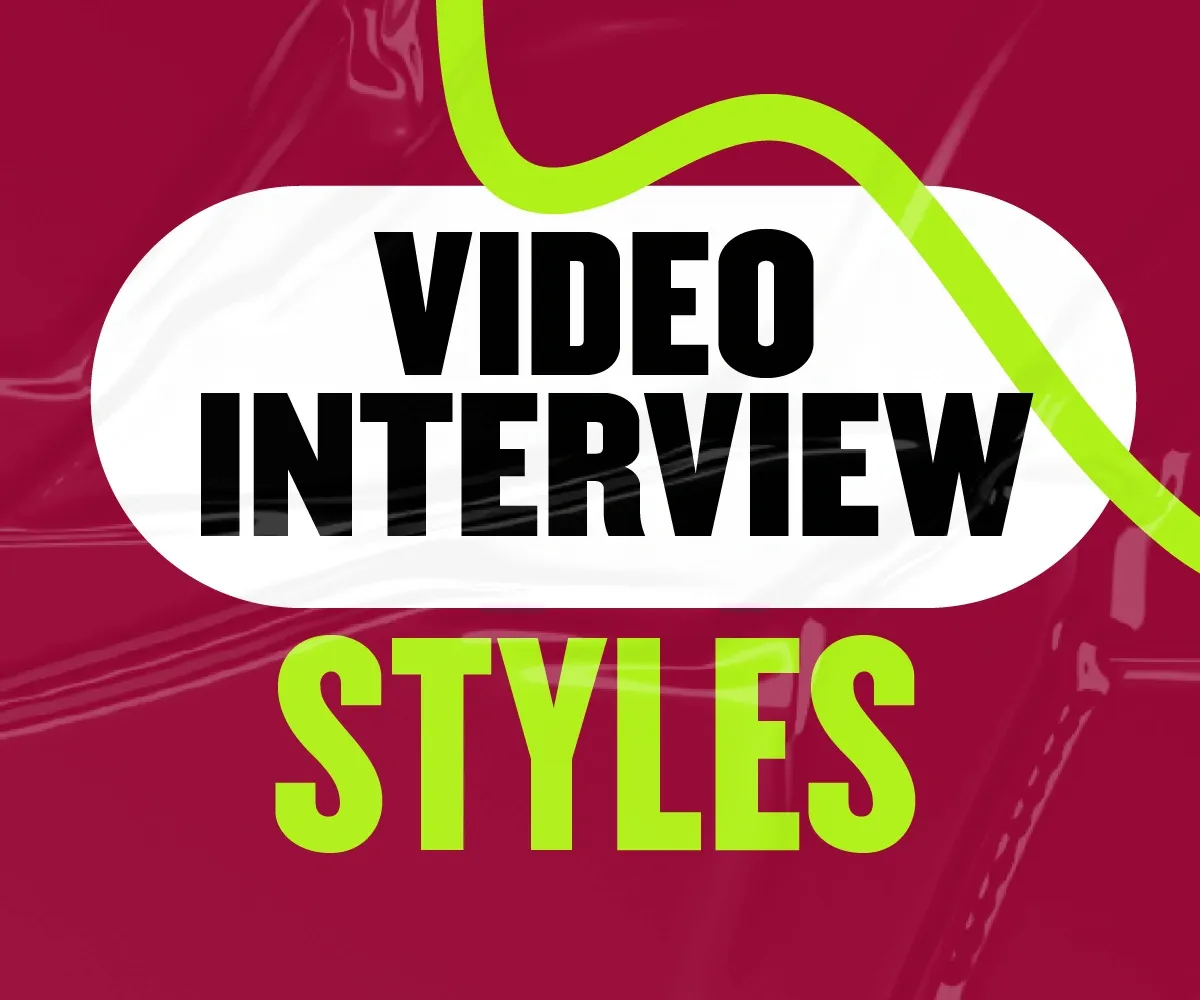 4 Trendy Video Interview Styles to Try in 2023
