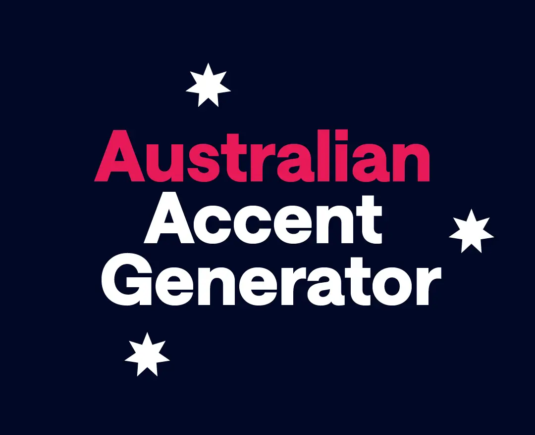 Australian Voice Generator