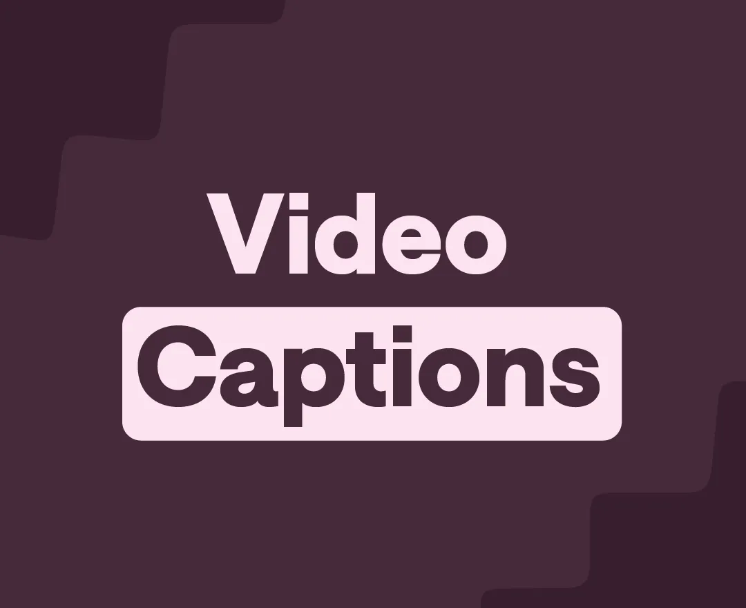 Captioning videos