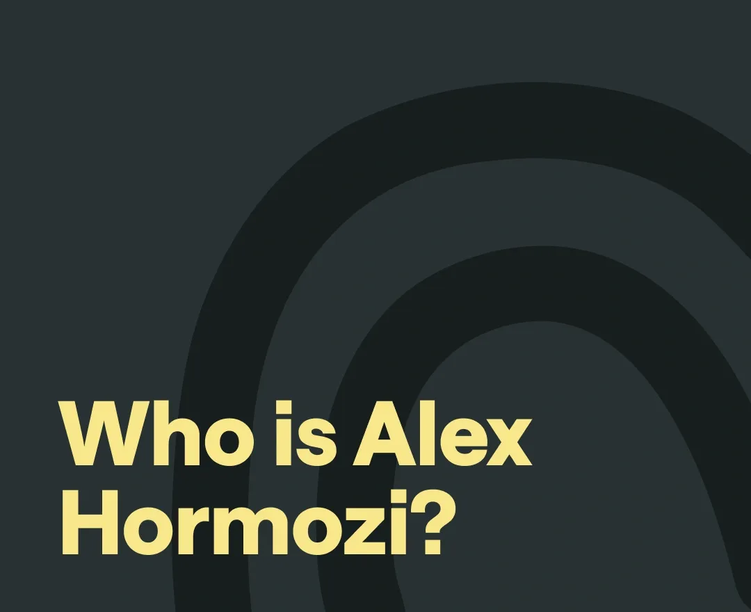 Who is Alex Hormozi