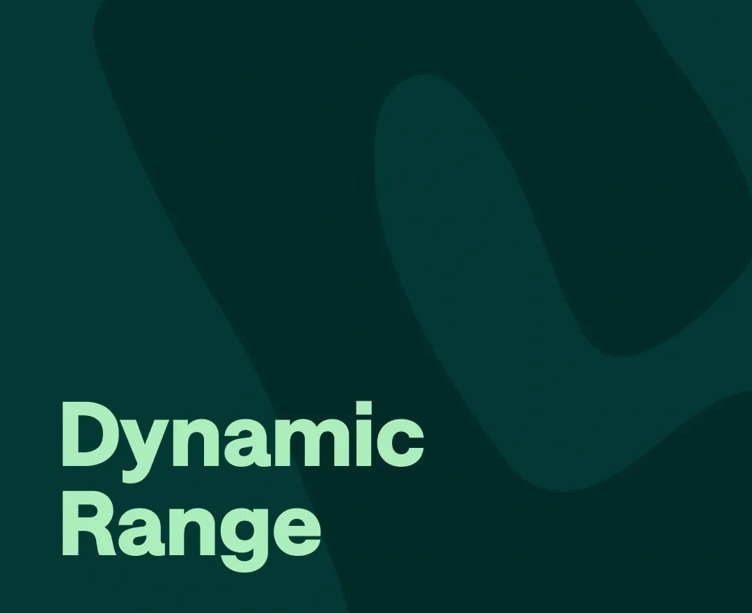 What is dynamic range?