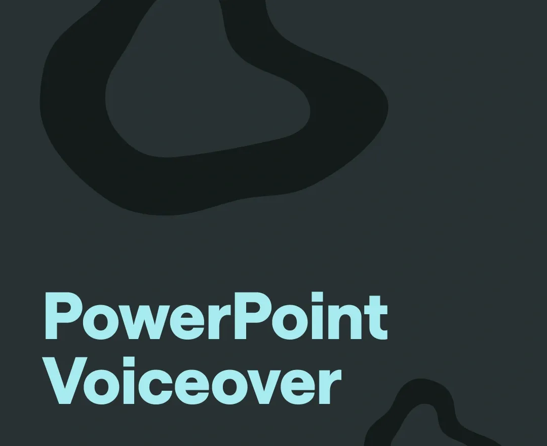 How to do a voiceover on powerpoint