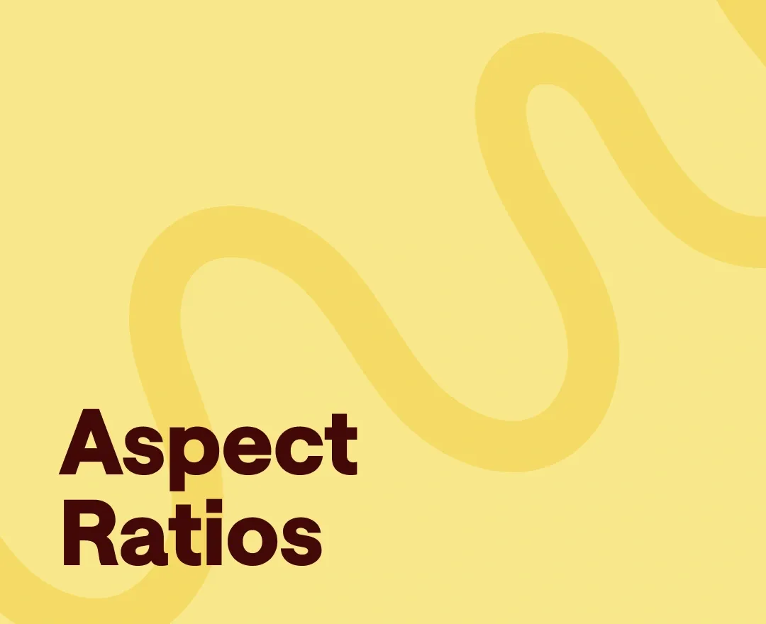 How to change the aspect ratio of a video with Podcastle