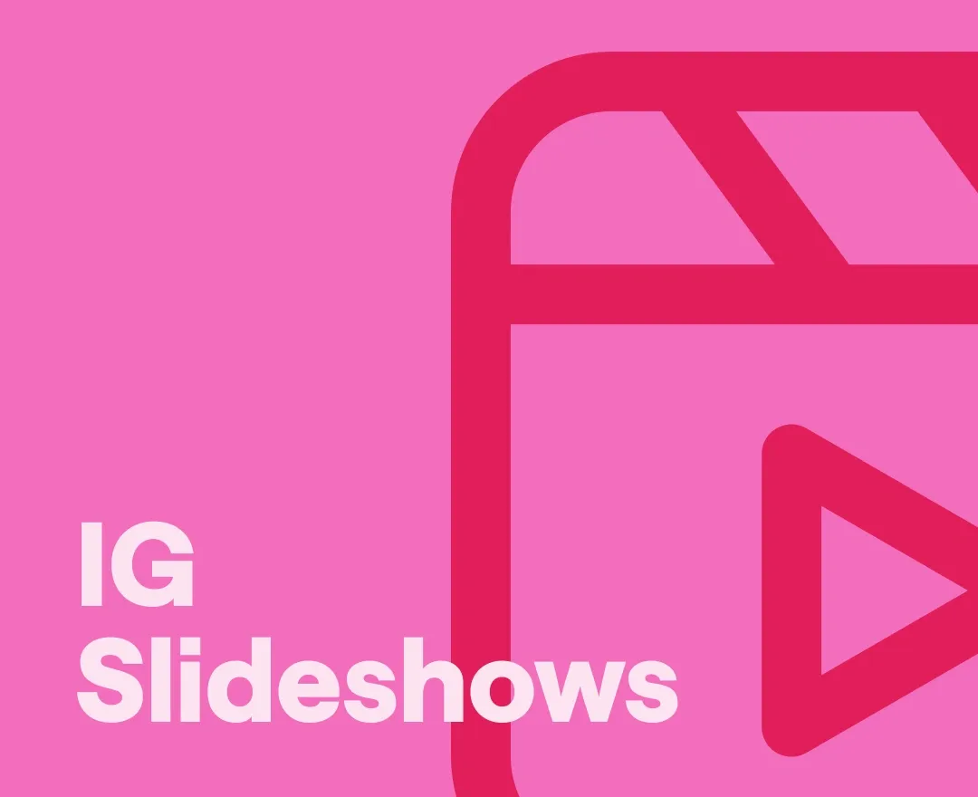 how to make a slideshow on Instagram
