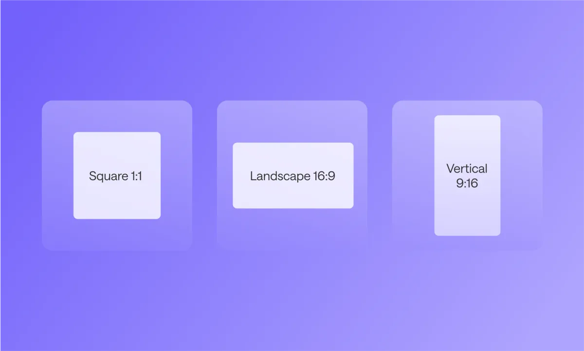How to change the aspect ratio of a video with Podcastle