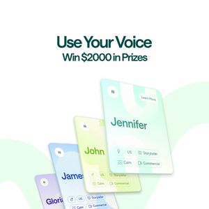 Win $2000 in Prizes in our 'Use Your Voice' Competition