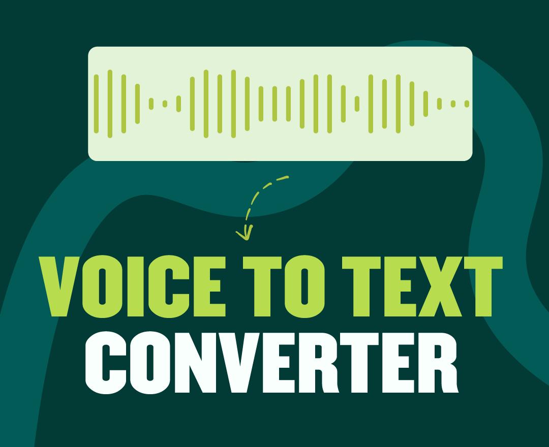 Voice to Text Converter